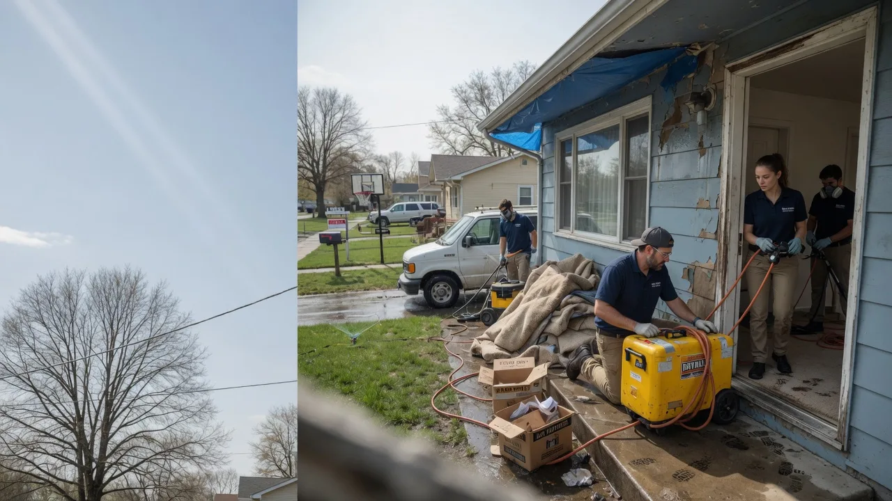 Basement Flood Cleanup in Princewick, WV near me